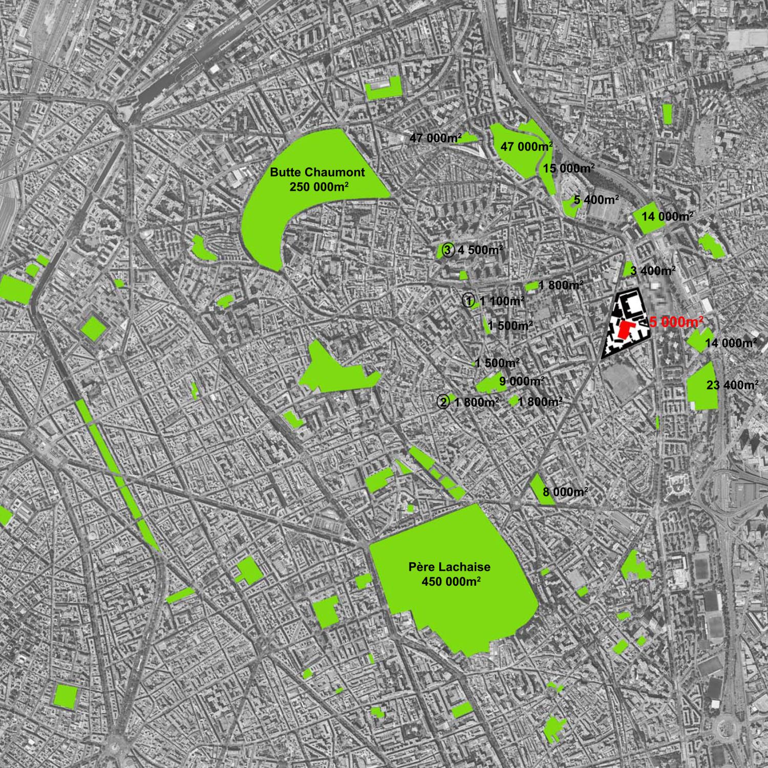 Trame des parcs et jardins